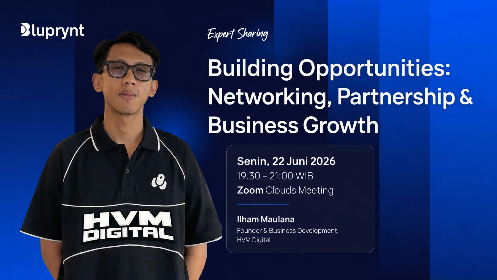 Networking itu Dirawat, Bukan Dikoleksi: Pelajaran Bisnis dari Ilham Maulana, Founder HVM Digital